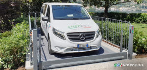 montauto lift car p1 green park lago di como cancello a ghigliottina piattaforma elevatore mercedes carpenedolo brescia