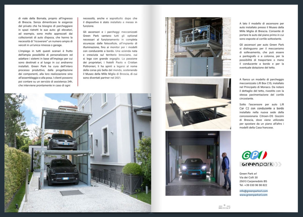 Green Park Srl Sistemi di parcheggio