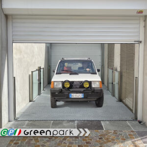 Elevatore per auto LIFT BOX P - Green Park Srl Sistemi di parcheggio